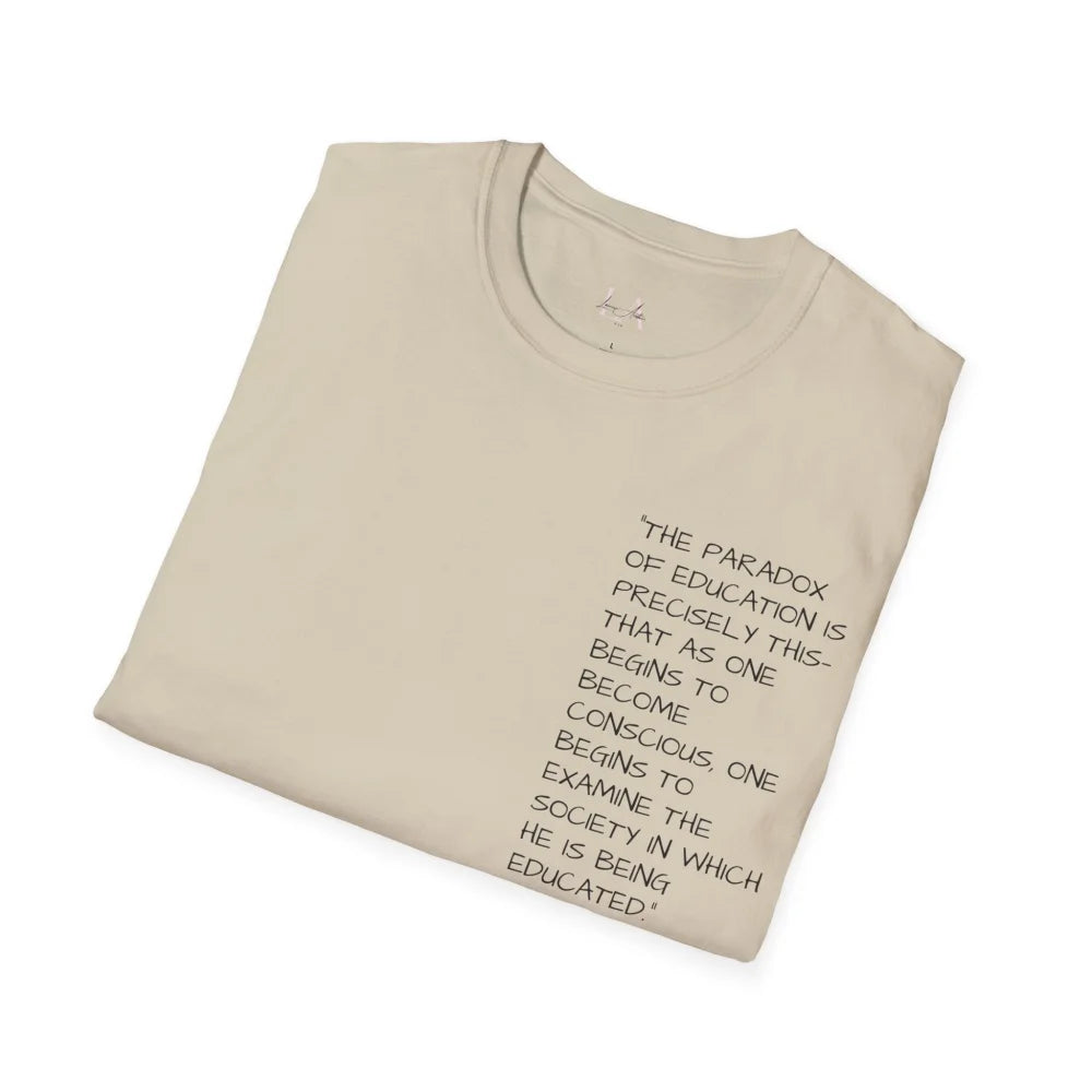 Knowledge and consciousness Unisex Softstyle T-Shirt T-Shirt