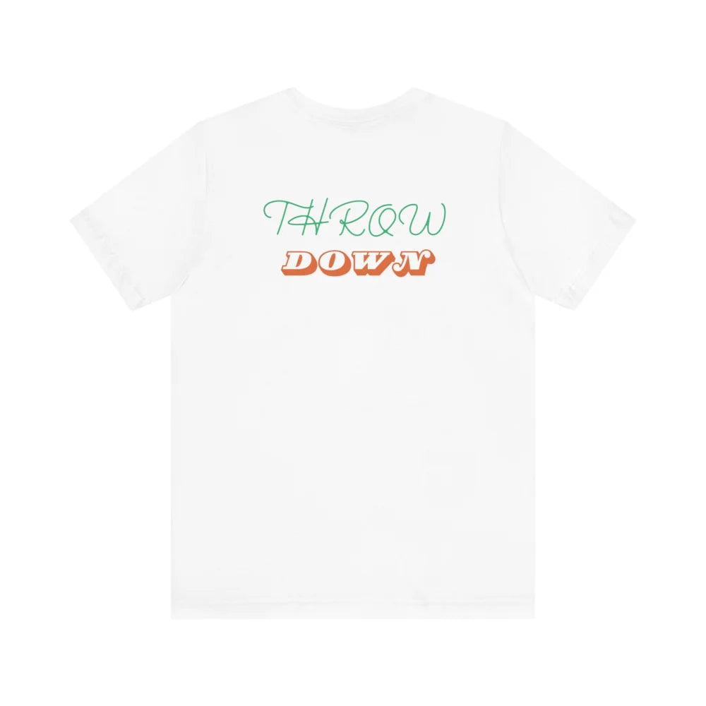 Dunk With Style - Urban Modern Black Man Basketball Unisex Jersey Short Sleeve Tee T-Shirt