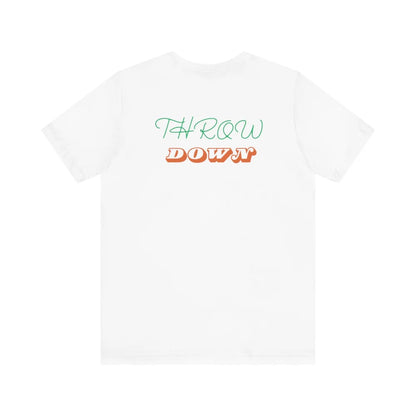 Dunk With Style - Urban Modern Black Man Basketball Unisex Jersey Short Sleeve Tee T-Shirt