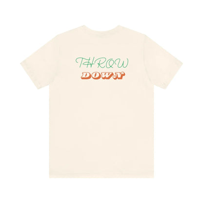 Dunk With Style - Urban Modern Black Man Basketball Unisex Jersey Short Sleeve Tee T-Shirt