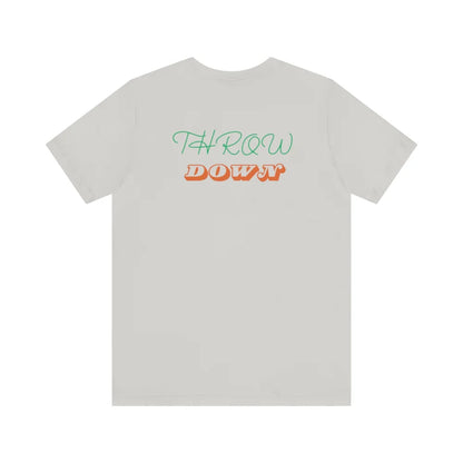 Dunk With Style - Urban Modern Black Man Basketball Unisex Jersey Short Sleeve Tee T-Shirt