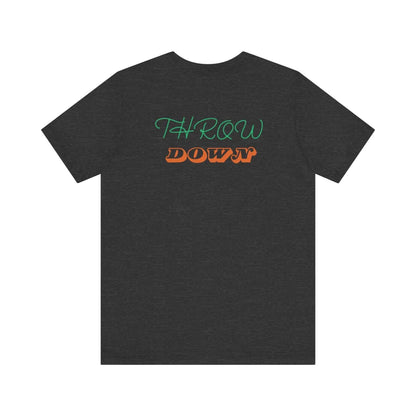 Dunk With Style - Urban Modern Black Man Basketball Unisex Jersey Short Sleeve Tee T-Shirt