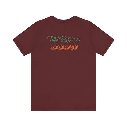 Dunk With Style - Urban Modern Black Man Basketball Unisex Jersey Short Sleeve Tee T-Shirt