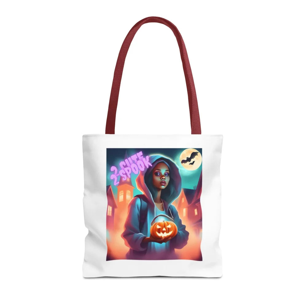Halloween Tote Bag - 2 Cute Spook 16’’ × / Red Bags