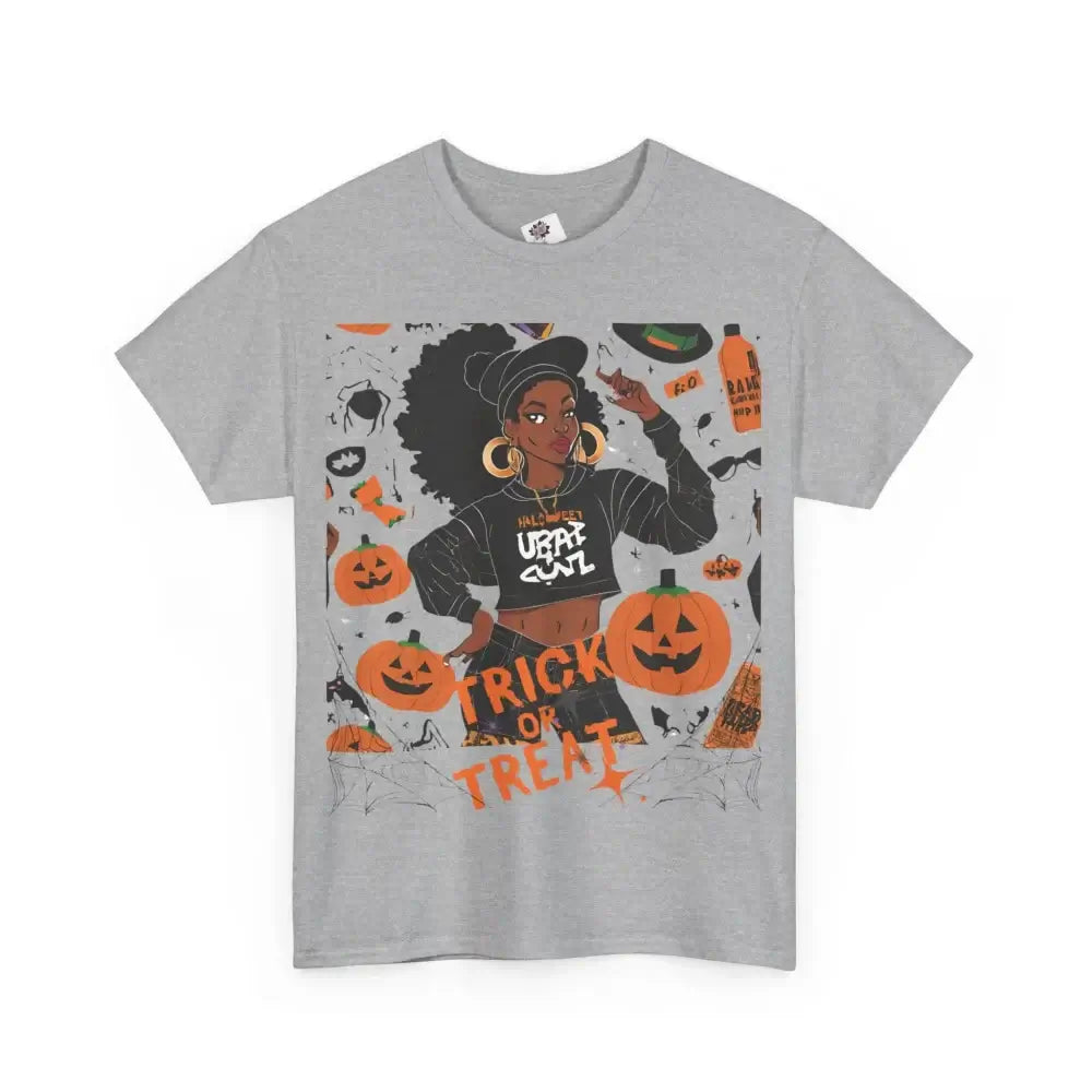 Halloween Trick Or Treat Unisex Tee Sport Grey / S T-Shirt
