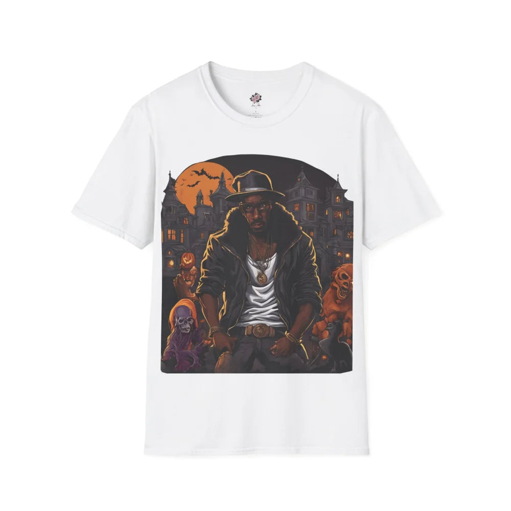 Hood Rich Urban Halloween T-Shirt White / S
