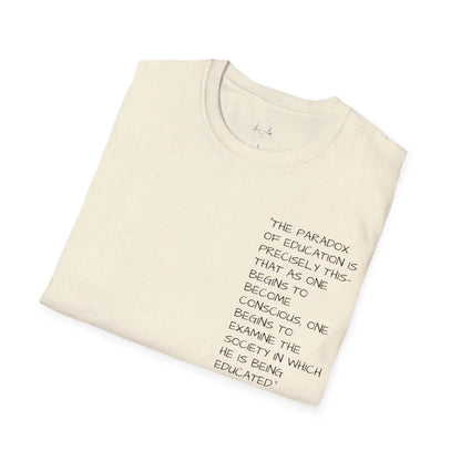 Knowledge and consciousness Unisex Softstyle T-Shirt T-Shirt